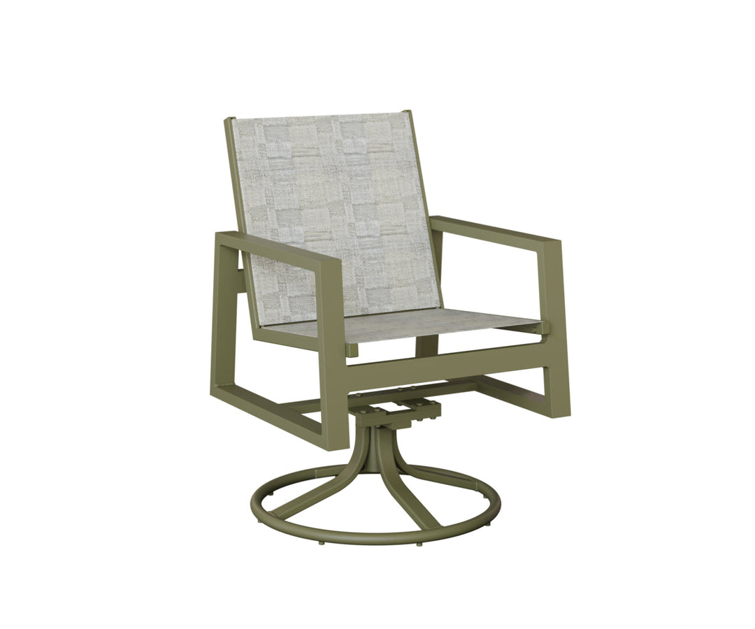 BGVSRDSGS-Berlin Gardens-Vida Sling Swivel Rocker Dining Chair-Pangaea Patio