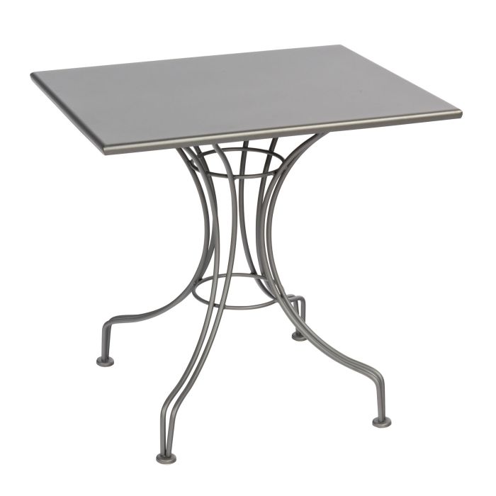 24" x 30" Iron Universal Rectangular Bistro Table