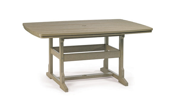 BZDH-0710-Breezesta-Breezesta 42" x 60" Rectangular Dining Table-Pangaea Patio