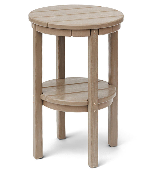 BZCT-3101-Breezesta-Coastal 18" Round Accent Table-Pangaea Patio