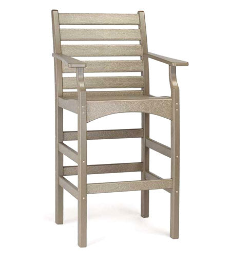 BZPT-0508-Breezesta-Piedmont Captain's Dining Chair-Pangaea Patio