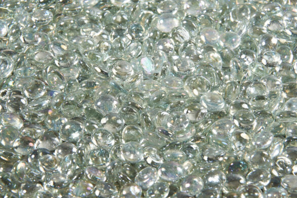 BZAC-9912-Breezesta-Starz Glass Beads in Clear-Pangaea Patio