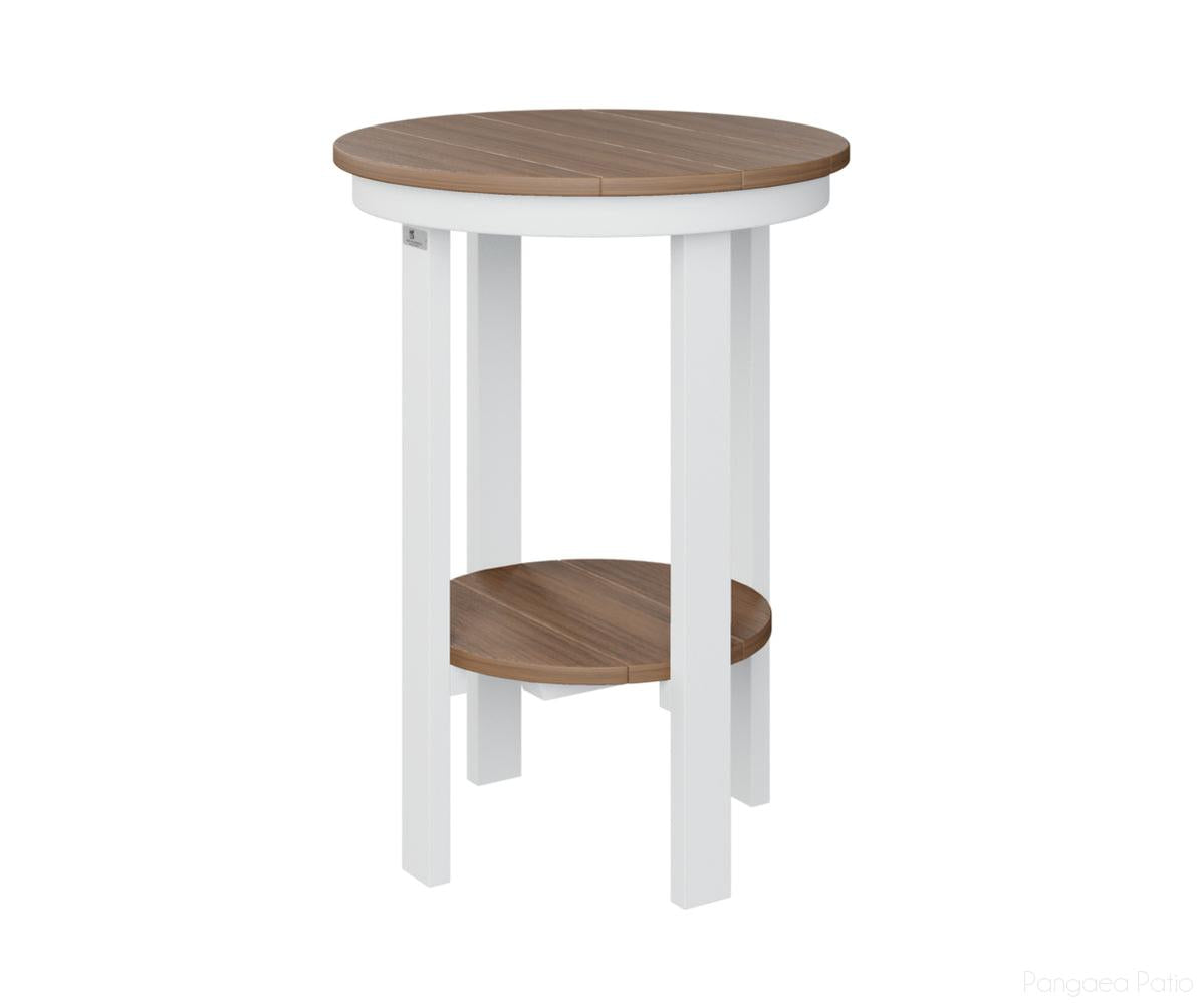 Round End Table Counter Height