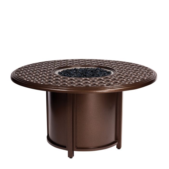 48" Casa Fire Round Chat Height Fire Table