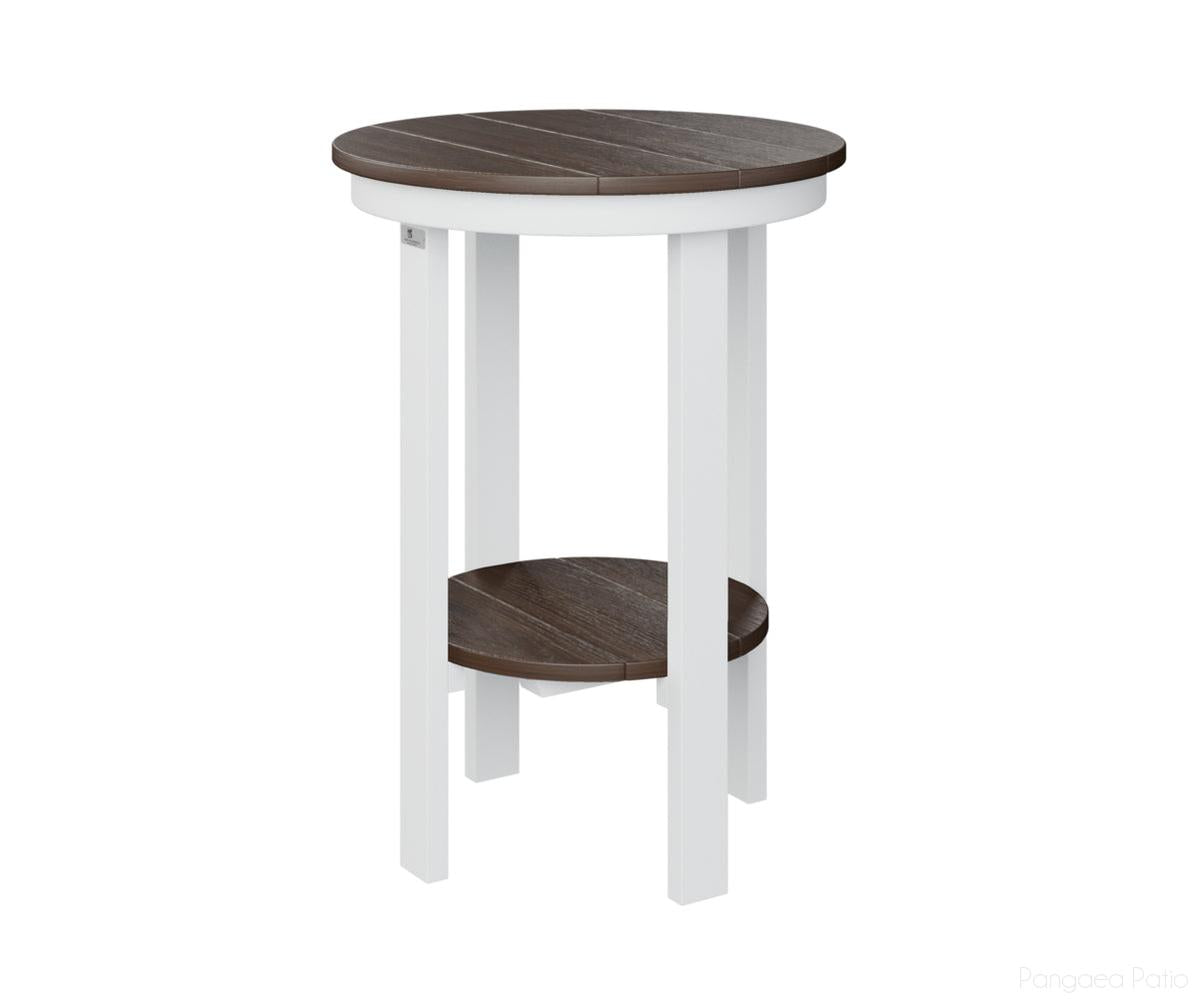 Round End Table Counter Height