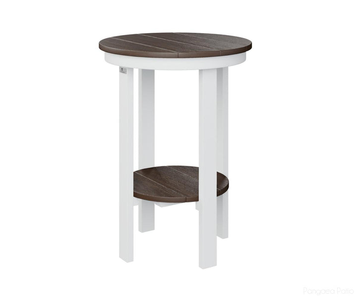 Round End Table Counter Height