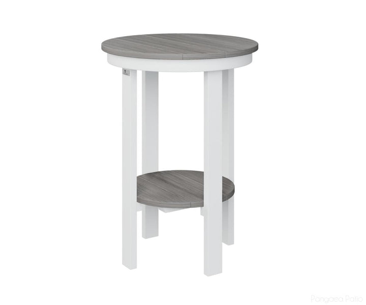 Round End Table Counter Height