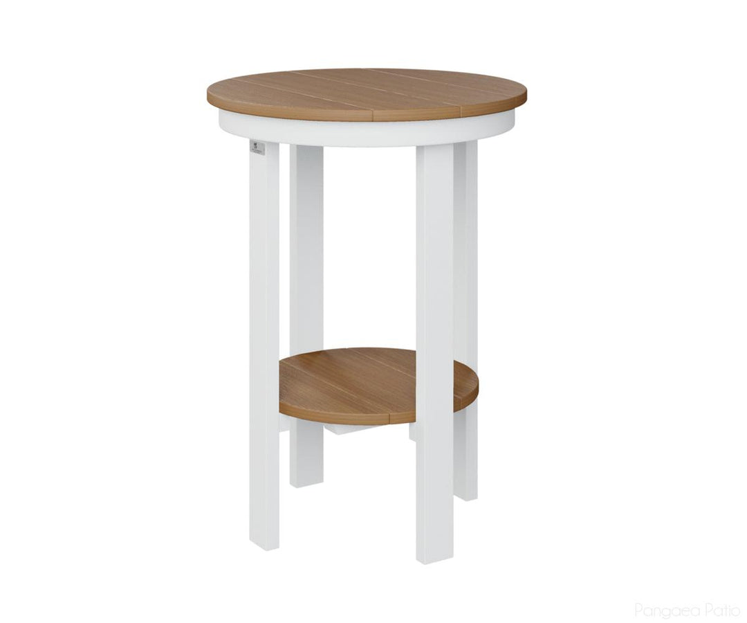 Round End Table Counter Height