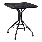 25" Contract +Plus Mesh Square Bistro Table