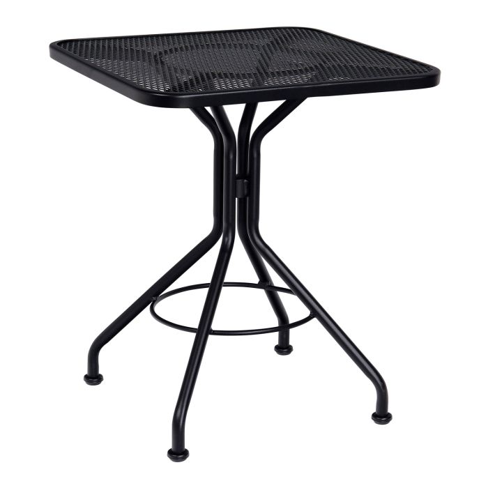 25" Contract +Plus Mesh Square Bistro Table