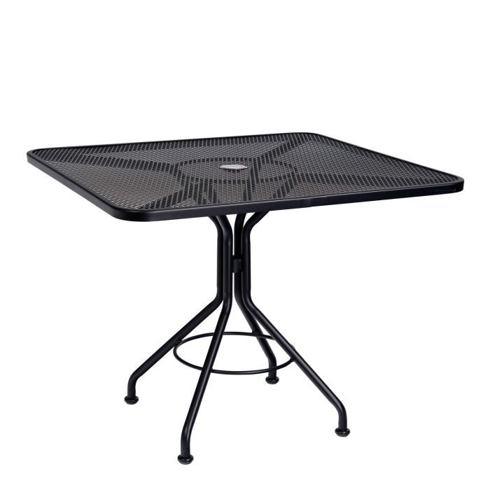 37" Contract +Plus Mesh Square Bistro Umbrella Table