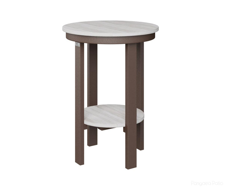 Round End Table Counter Height