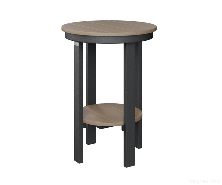 Round End Table Counter Height