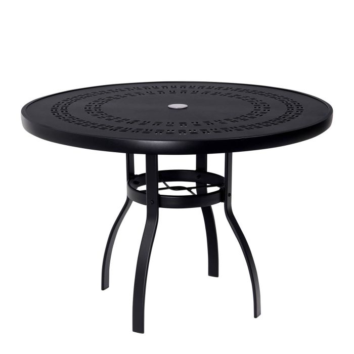 42" Deluxe Trellis Round Dining Umbrella Table