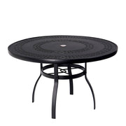 48" Deluxe Trellis Round Dining Umbrella Table
