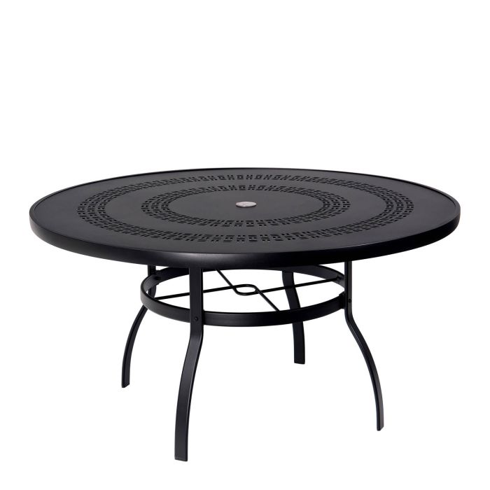 54" Deluxe Trellis Round Dining Umbrella Table