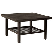 36" Tri-Slat Square Coffee Table