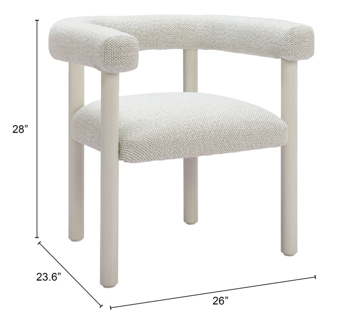 Sunbath Dining Chair (Set of 2) White