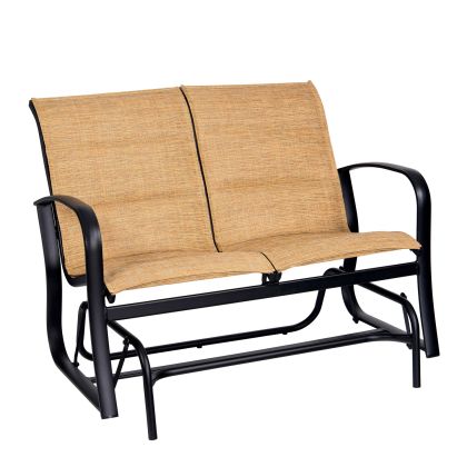 Fremont Padded Sling Loveseat Glider