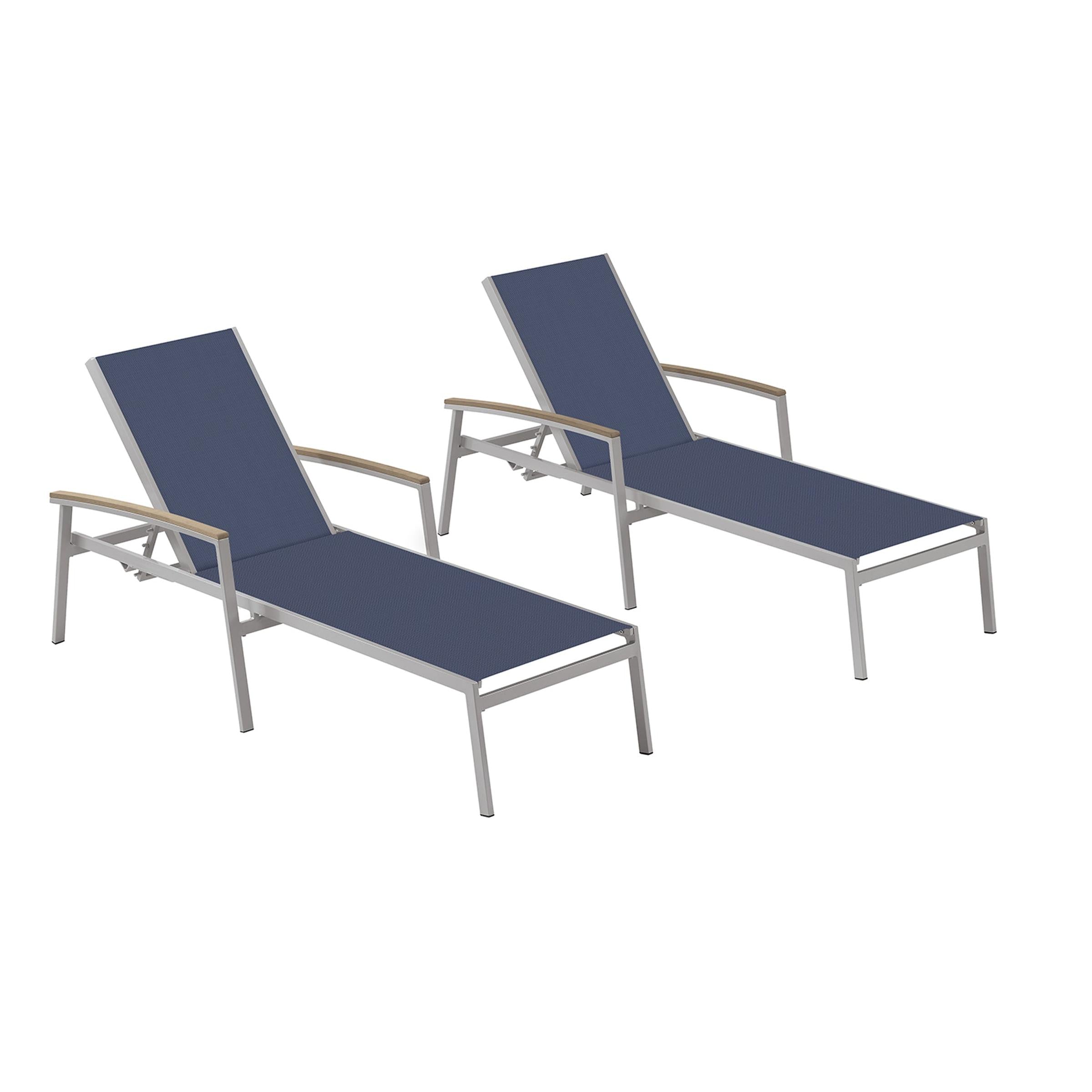 Travira Sling Chaise Lounge - Set Of 2