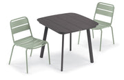 Kapri 3-Piece Dining Table and Side Chair Set - Sage