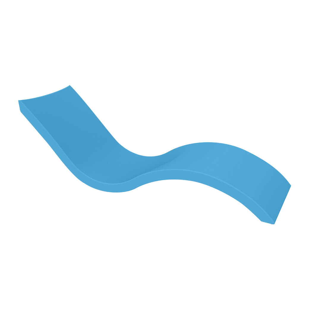 LL-SG-C-LB-Ledge Lounger-Signature Chaise-LL Light Blue-Pangaea Patio