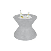 LL-SG-ST-22NL-GG-Ledge Lounger-Signature Tall Ice Bin Side Table W/O Lid-LL Granite Gray-Pangaea Patio