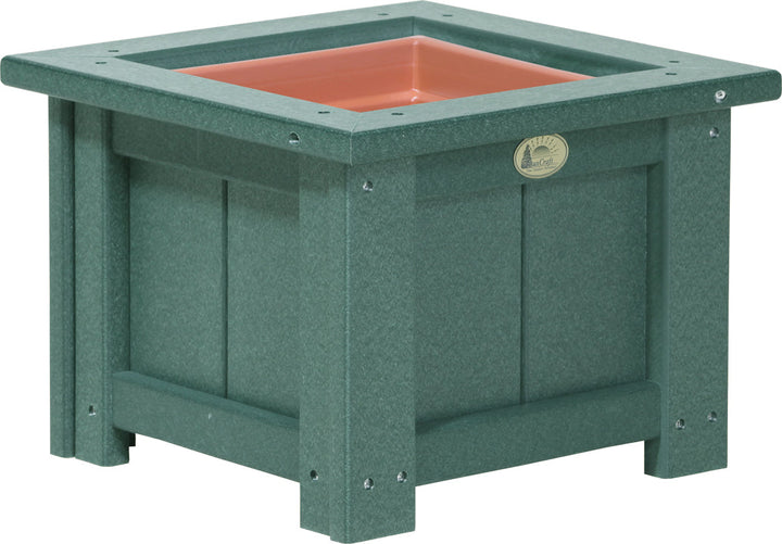 LCP15SPG-LuxCraft-15" Square Planter-Pangaea Patio