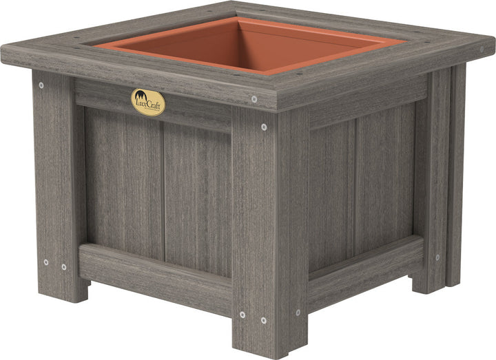 LCP15SPCG-LuxCraft-15" Square Planter-Pangaea Patio