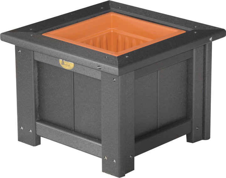 LCP15SPBK-LuxCraft-15" Square Planter-Pangaea Patio