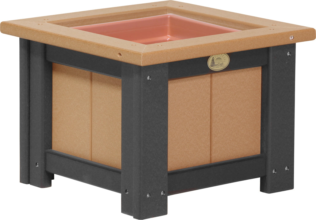 LCP15SPCB-LuxCraft-15" Square Planter-Pangaea Patio