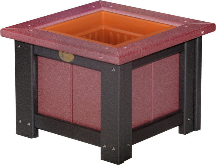 LCP15SPCHB-LuxCraft-15" Square Planter-Pangaea Patio