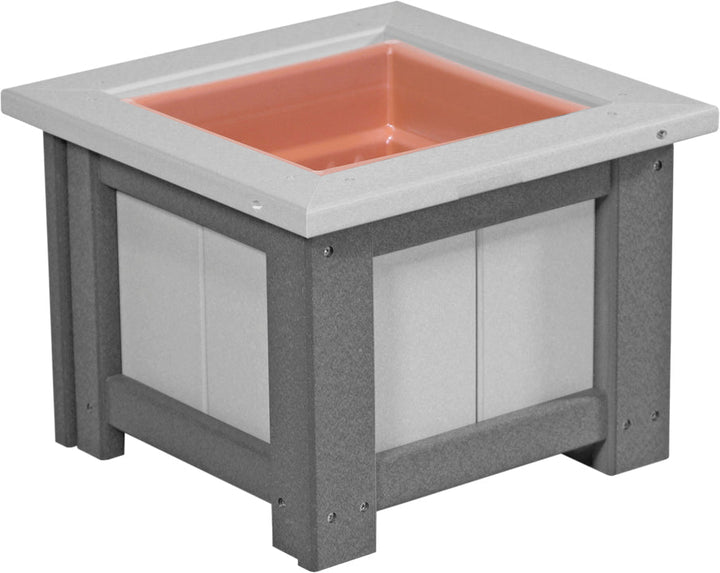 LCP15SPDGS-LuxCraft-15" Square Planter-Pangaea Patio