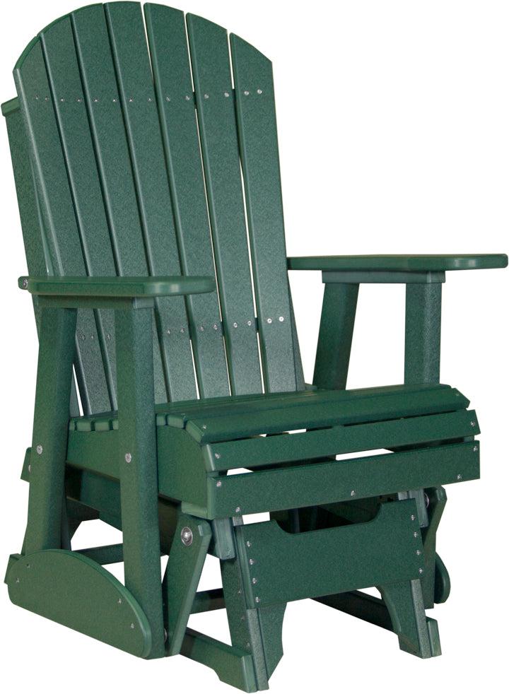 LC2APGG-LuxCraft-2' Adirondack Glider-Pangaea Patio