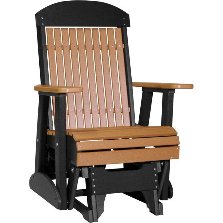 LC2CPGCB-LuxCraft-2' Classic Glider-Cedar Black-Pangaea Patio