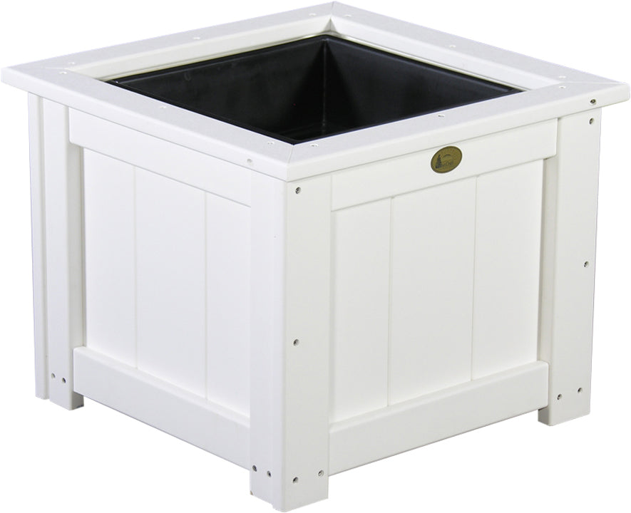 LCP24SPW-LuxCraft-24" Square Planter-Pangaea Patio