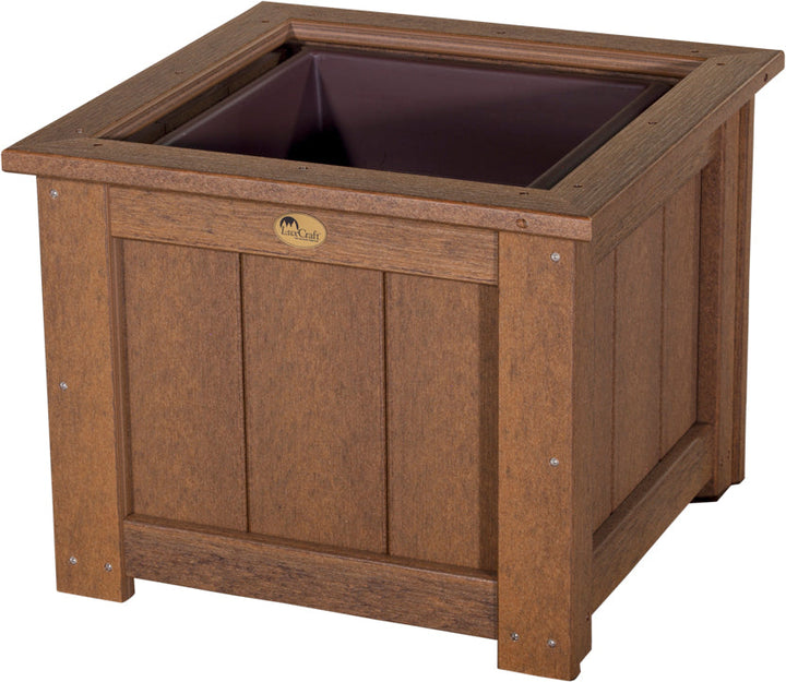 LCP24SPAM-LuxCraft-24" Square Planter-Pangaea Patio