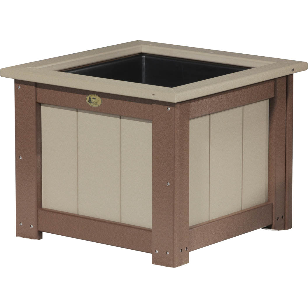 -LuxCraft-24" Square Planter-Pangaea Patio