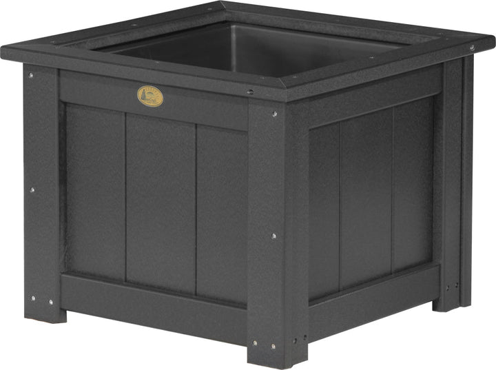 LCP24SPBK-LuxCraft-24" Square Planter-Pangaea Patio