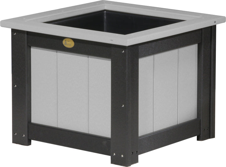 LCP24SPDGB-LuxCraft-24" Square Planter-Pangaea Patio