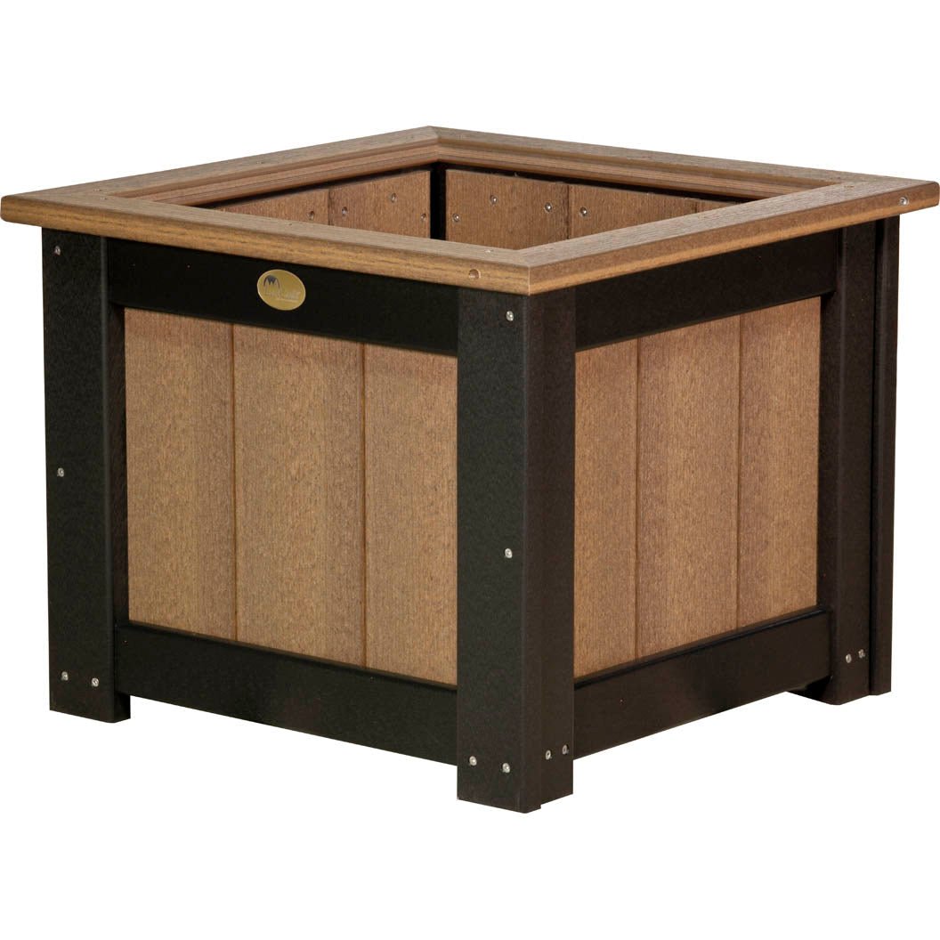 -LuxCraft-24" Square Planter-Pangaea Patio