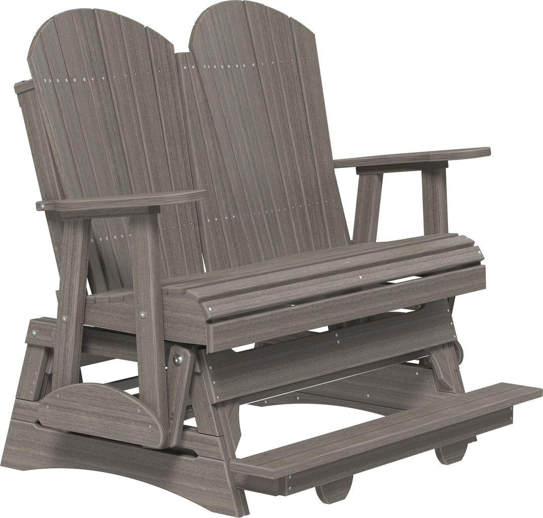 LC4APBAGCG-LuxCraft-4' Adirondack Balcony Glider-Pangaea Patio