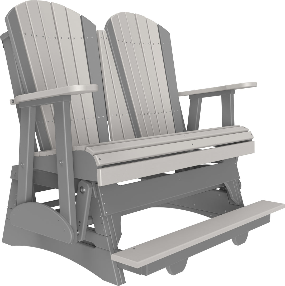 LC4APBAGDGS-LuxCraft-4' Adirondack Balcony Glider-Pangaea Patio