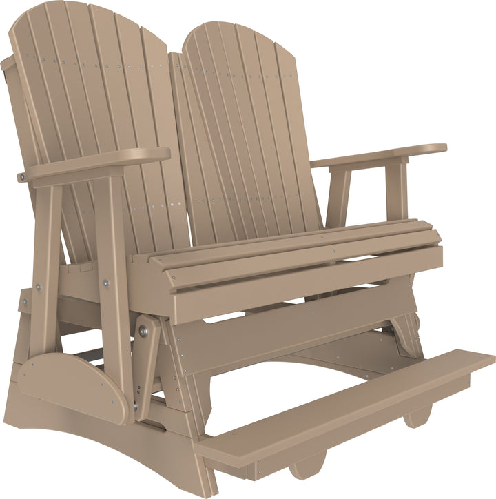 LC4APBAGWW-LuxCraft-4' Adirondack Balcony Glider-Pangaea Patio