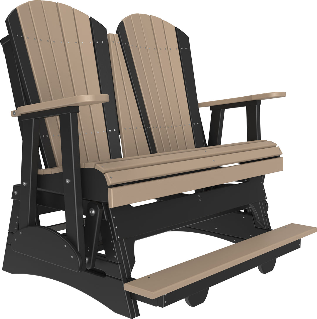 LC4APBAGWWB-LuxCraft-4' Adirondack Balcony Glider-Pangaea Patio