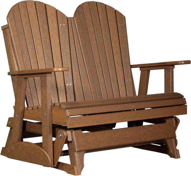 LC4APGAM-LuxCraft-4' Adirondack Glider-Pangaea Patio