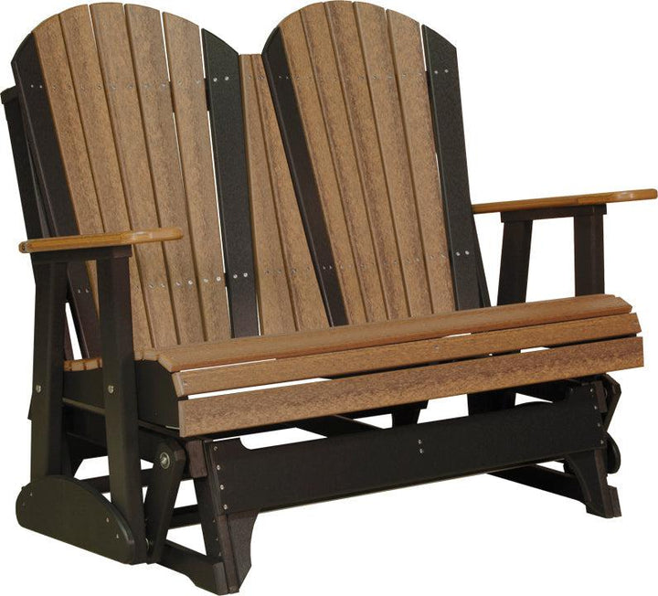 LC4APGAMB-LuxCraft-4' Adirondack Glider-Pangaea Patio