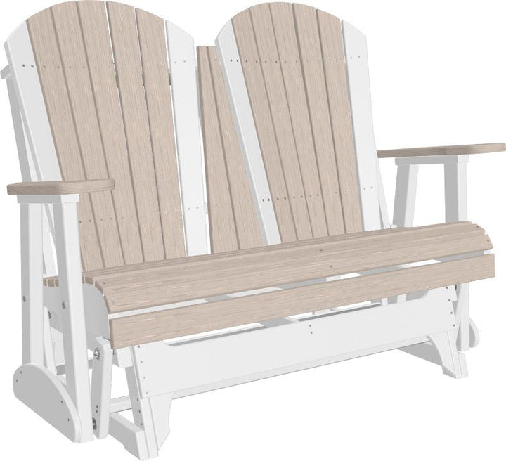 LC4APGBIW-LuxCraft-4' Adirondack Glider-Pangaea Patio