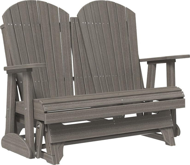 LC4APGCG-LuxCraft-4' Adirondack Glider-Pangaea Patio