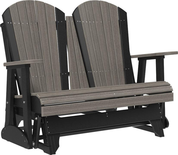 LC4APGCGB-LuxCraft-4' Adirondack Glider-Pangaea Patio